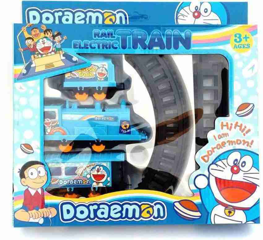 Doraemon model train set best sale