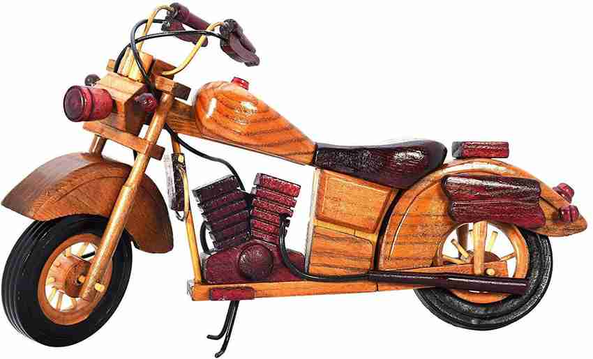 Wooden store bike toy