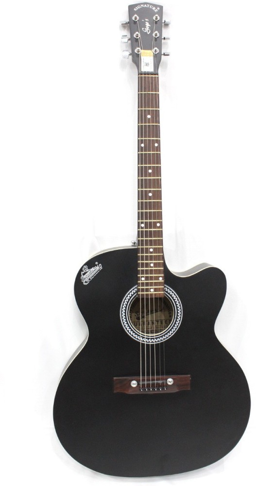 Black acoustic deals guitar price