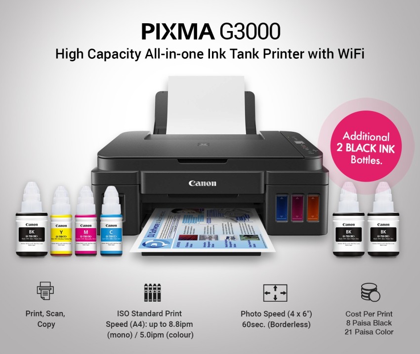 PIXMA - PIXMA G3000 - Canon India