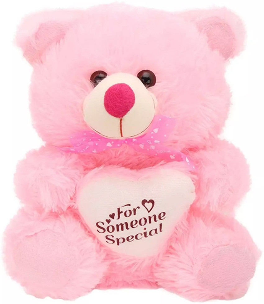 Pink and red teddy bear online