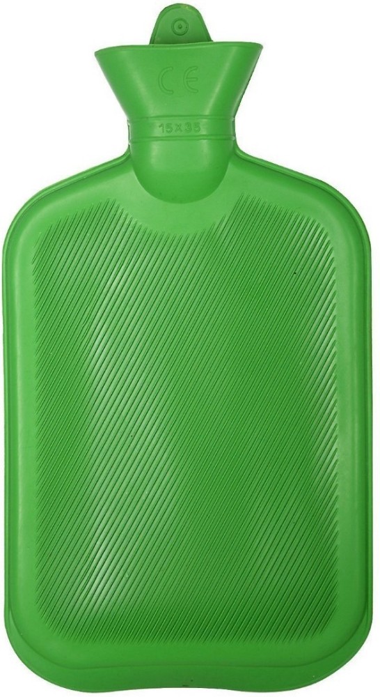 Rubber Hot Water Bag, Hot Bag, Heating Pad, Hot Water Bag for Pain Relief,  Period Pain, Hot Water Bottle, Rubber Bottle (Multicolor, 2L)