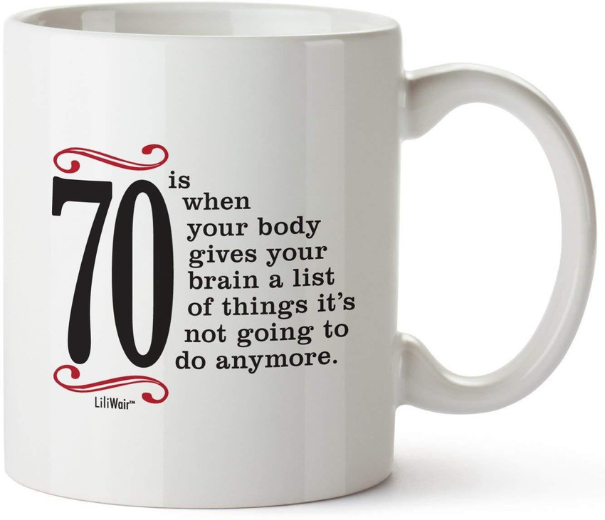 Pepronica 70th Birthday Gifts For Women Seventy Years Old Men Gift