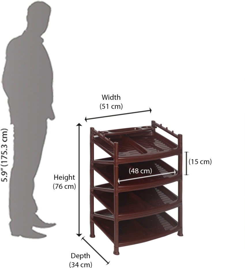 Nilkamal shoe rack on sale 14