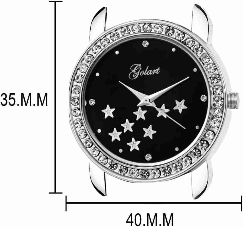 GOLART GT-W-Black Star-8041 Black Dial Star Elegant Analog Watch - For  Women - Buy GOLART GT-W-Black Star-8041 Black Dial Star Elegant Analog  Watch - For Women GT-8041 Online at Best Prices in