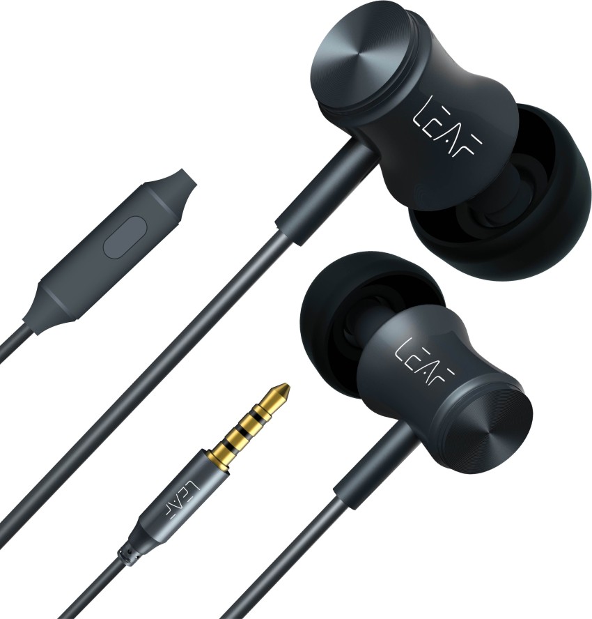 Leaf bolt dual driver wired earphones new arrivals