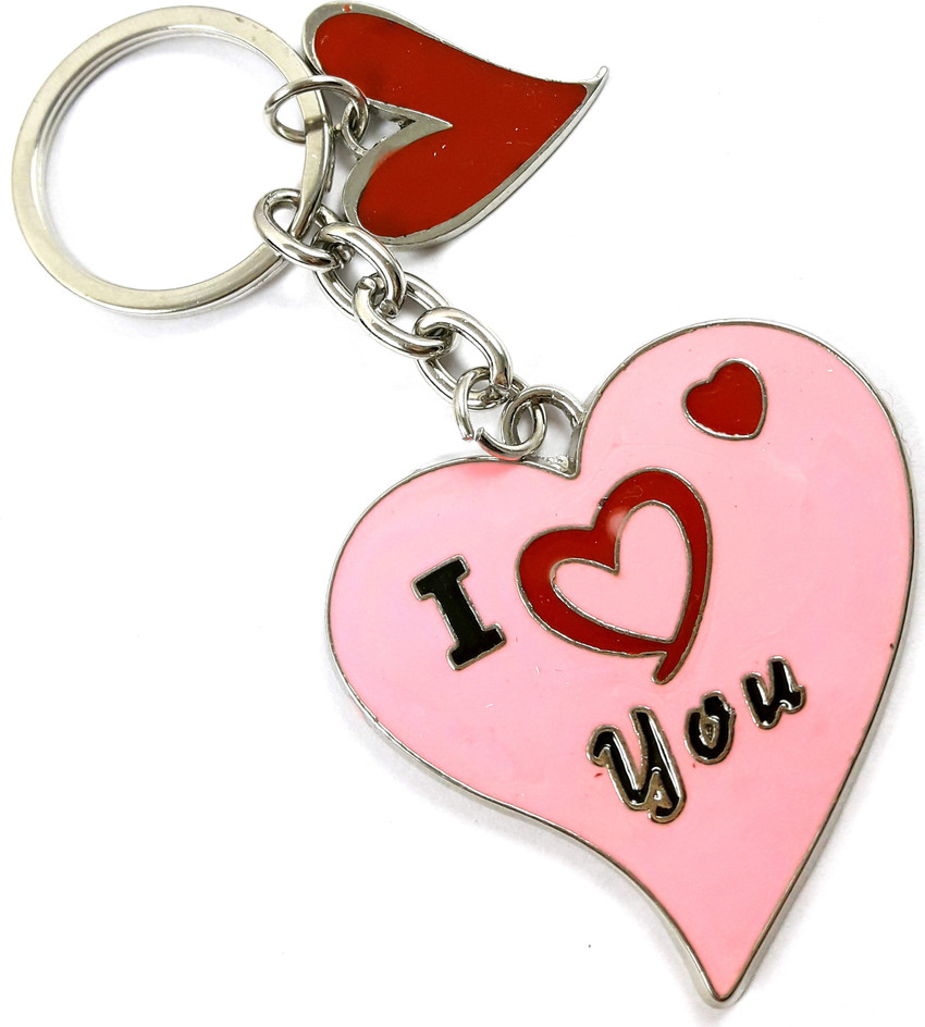 Love cheap pink keychain