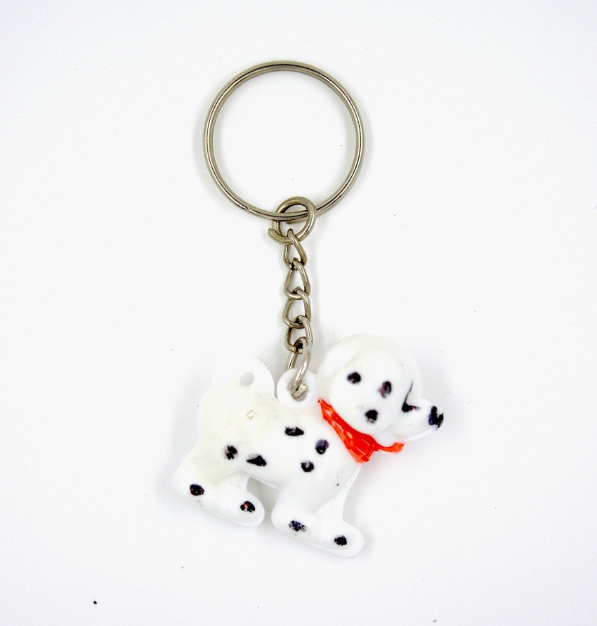 Dog photo top keyring