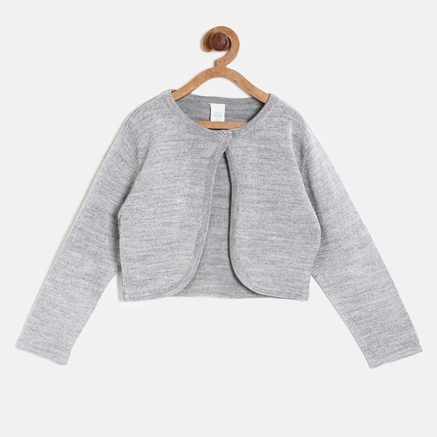 Girls best sale grey shrug
