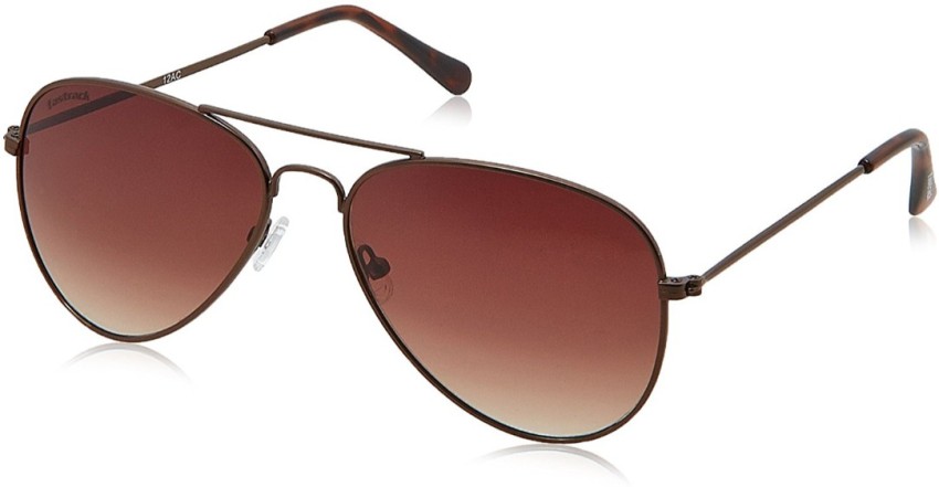 Buy Fastrack Aviator Sunglasses Brown For Men Women Online Best Prices in India Flipkart