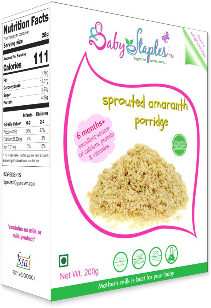 Amaranth porridge shop baby