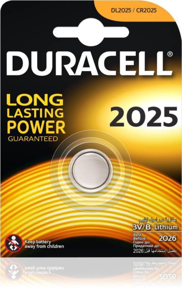 Duracell 2025 Lithium Coin Cell Battery 30387, 1 - QFC