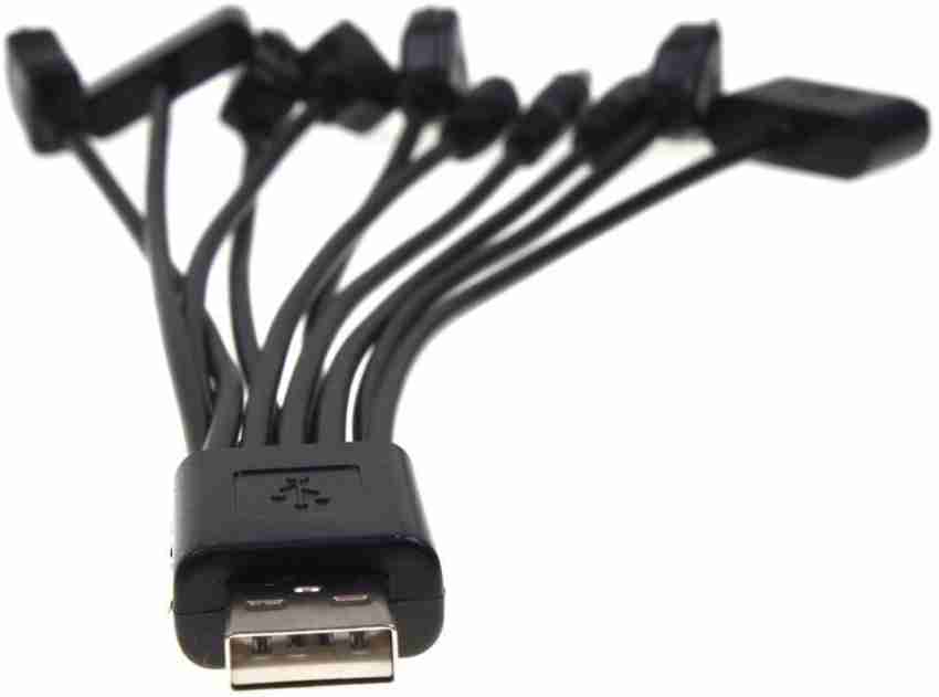 Gmkmart.Com Micro USB Cable 1 m Metal Cable 3in1 VR-ML112 1 m Power Sharing  Cable - Gmkmart.Com 