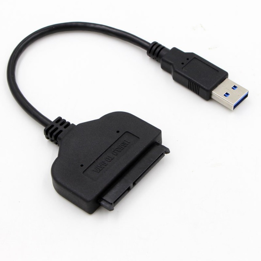 SATA to USB Cable - USB 3.0 to 2.5” SATA III Hard Drive Adapter - External  Converter for SSD/HDD Data Transfer (USB3S2SAT3CB) 