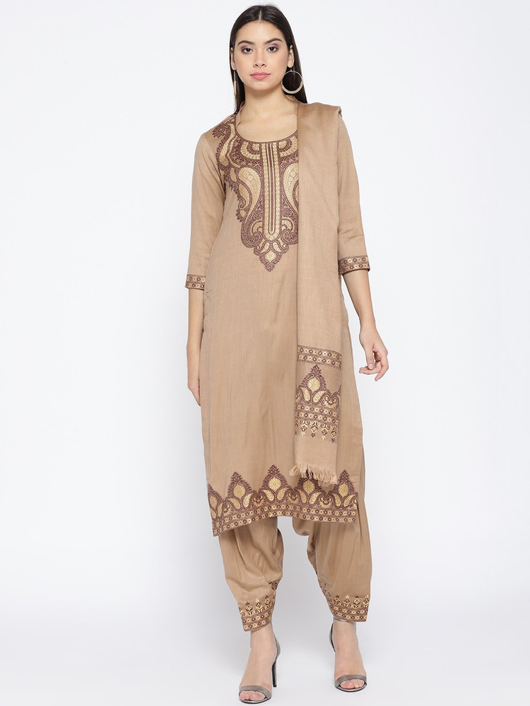 HK Colors of Fashion Wool Self Design Salwar Suit Material Price in India Buy HK Colors of Fashion Wool Self Design Salwar Suit Material online at Flipkart