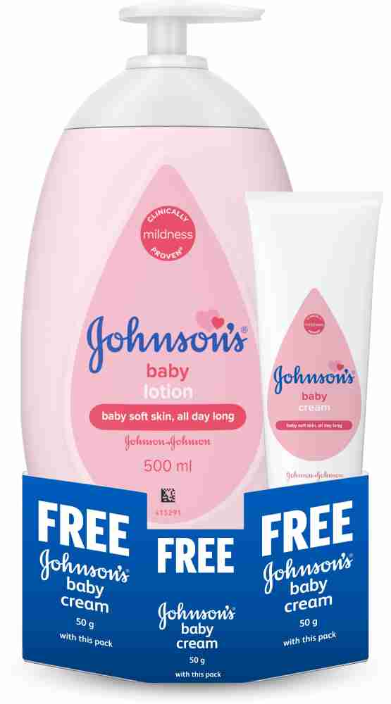 Cream johnson baby store lotion