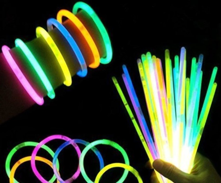 Skywalk Glow Stick (Pack of 100),Light up Toys Glow Stick Bracelets Mixed  Colors Party Favors Supplies,Tube of 100,(Diwali Glow Sticks) Party Glow  Ornament Price in India - Buy Skywalk Glow Stick (Pack
