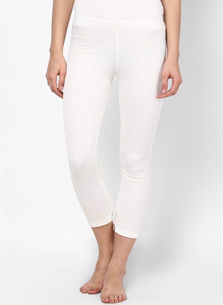 JOCKEY Womens Concealed Elastic Waistband Thermal Leggings (Off White, XL)  in Pathanamthitta at best price by Campus Wedding Collections - Justdial