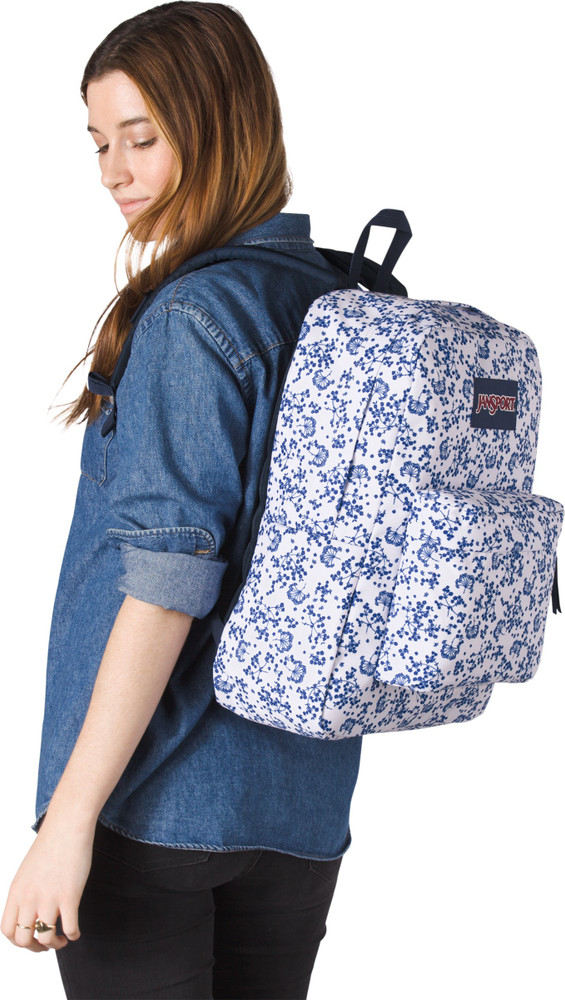 Floral jansport backpack clearance