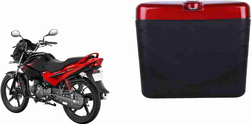 AutoVHPR Luggage Box Black Red Plastic Motorbike Saddlebag Price in India Buy AutoVHPR Luggage Box Black Red Plastic Motorbike Saddlebag online at Flipkart