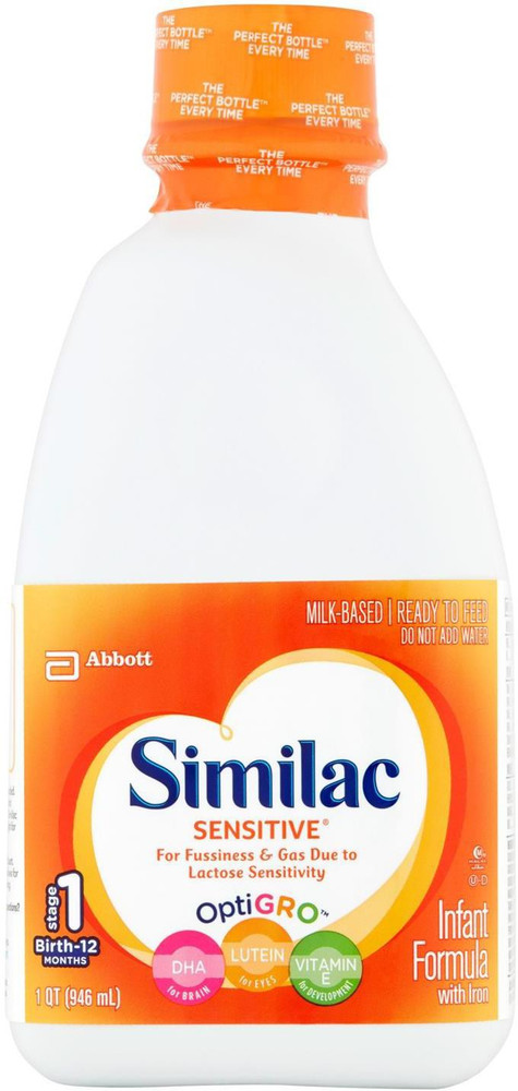 Similac sensitive sales liquid formula