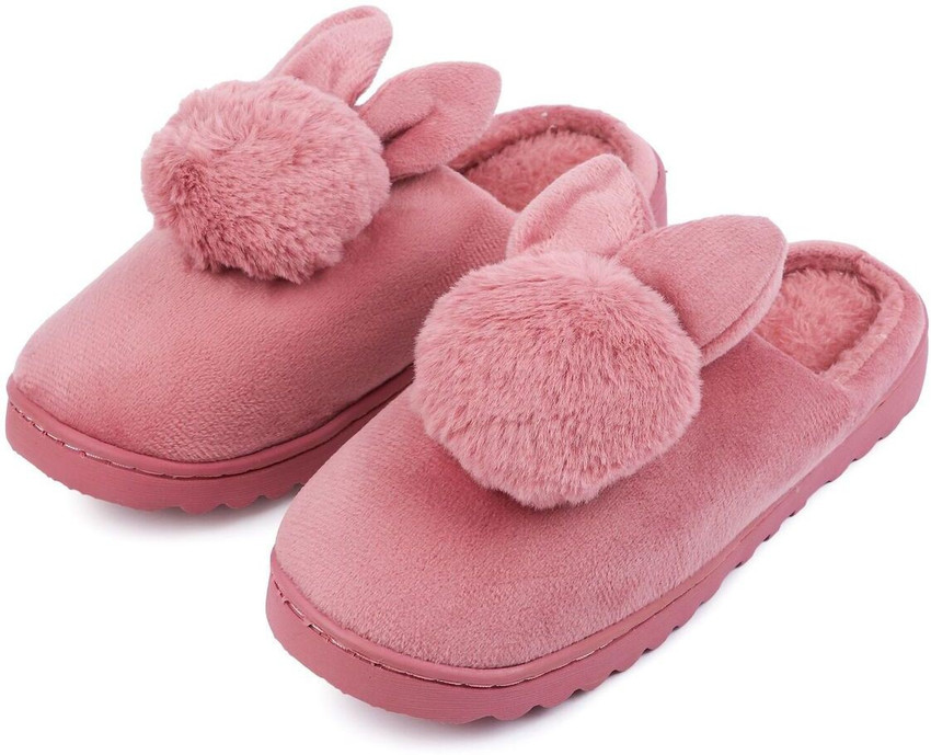 Bunny slippers sales for girls