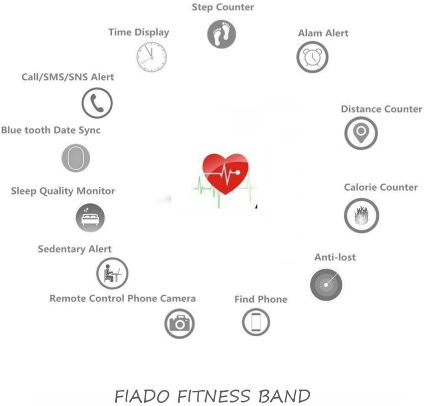 Fiado smart band deals