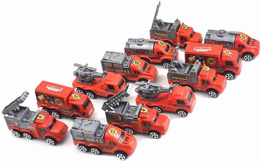 Toy Fire Fighter fire Truck for Kids Pull Back Toys for Kids