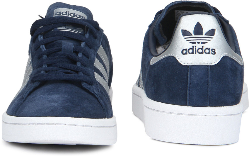 Adidas campus mineral blue top