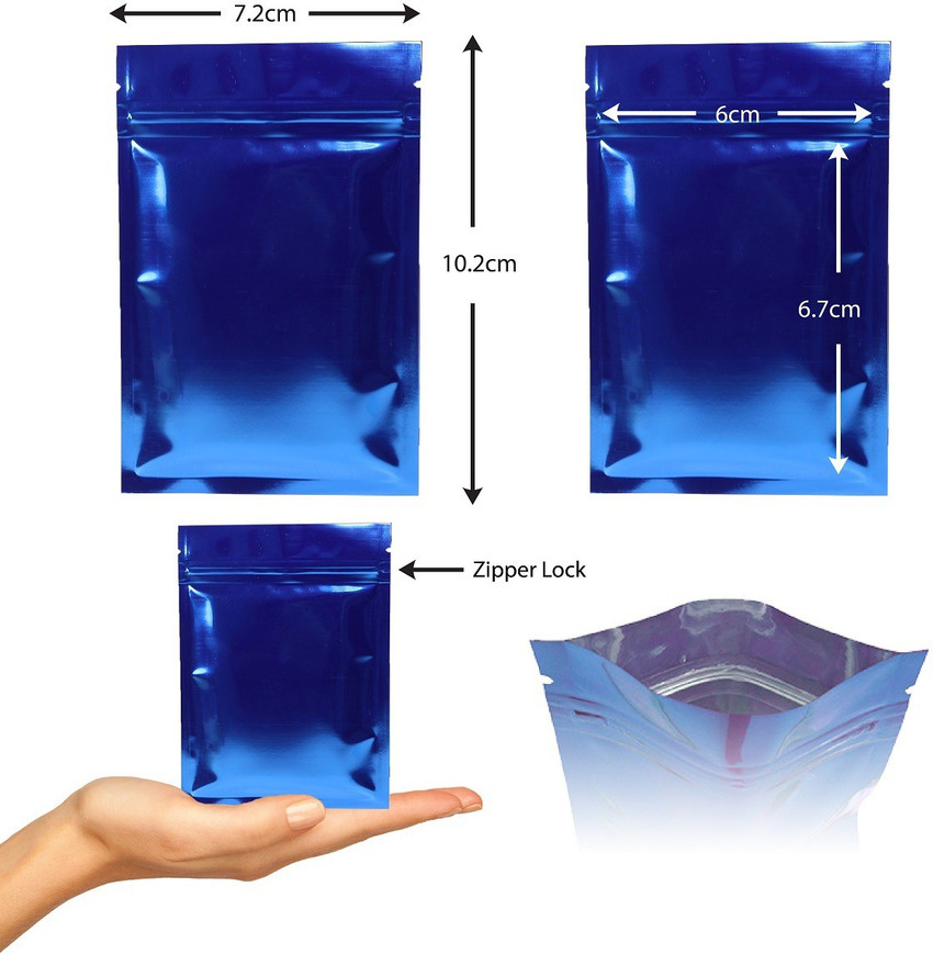 Aluminium 2025 zipper bag