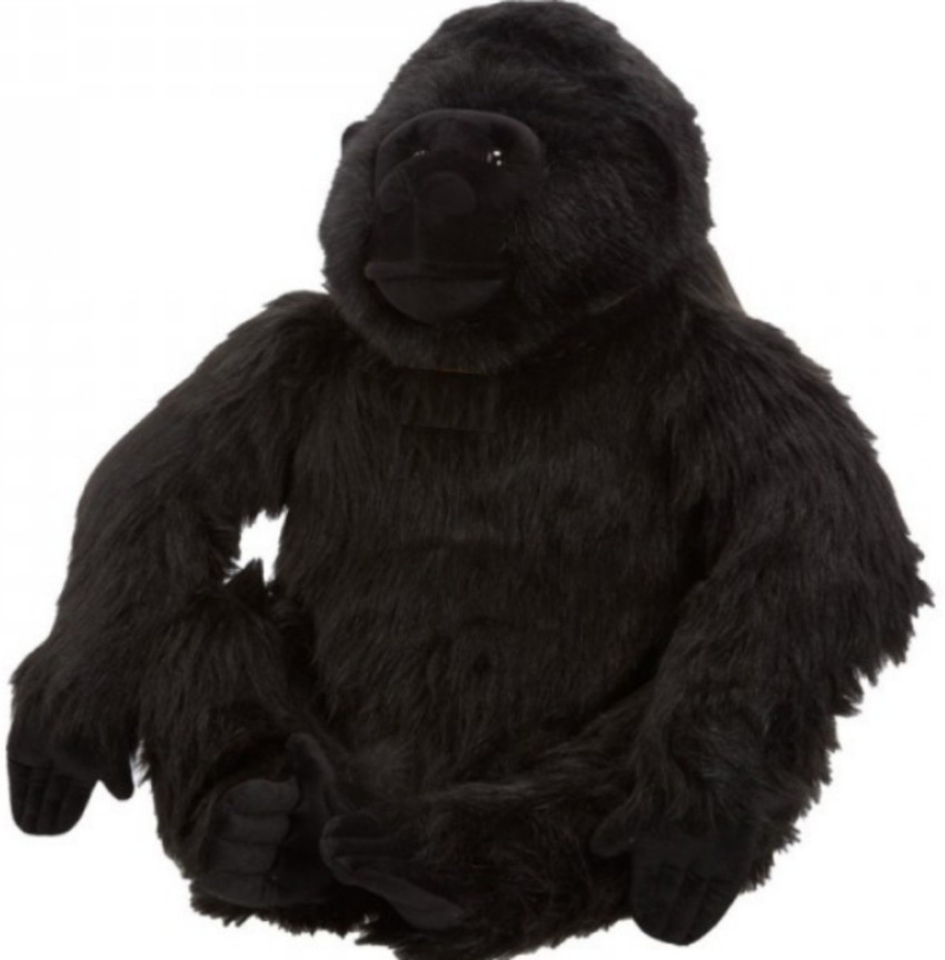 Black monkey stuffed shop animal