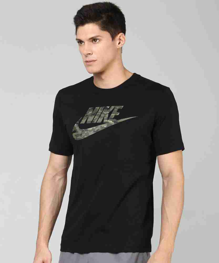 Nike camo cheap logo t shirt