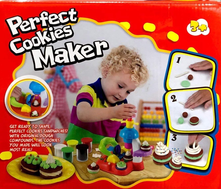 Toyshine DIY Cookies Clay Play Set Toy, Make Bakery Items with Clay, Real  Clay Vending Machine, Clay Tubs - DIY Cookies Clay Play Set Toy, Make  Bakery Items with Clay, Real Clay