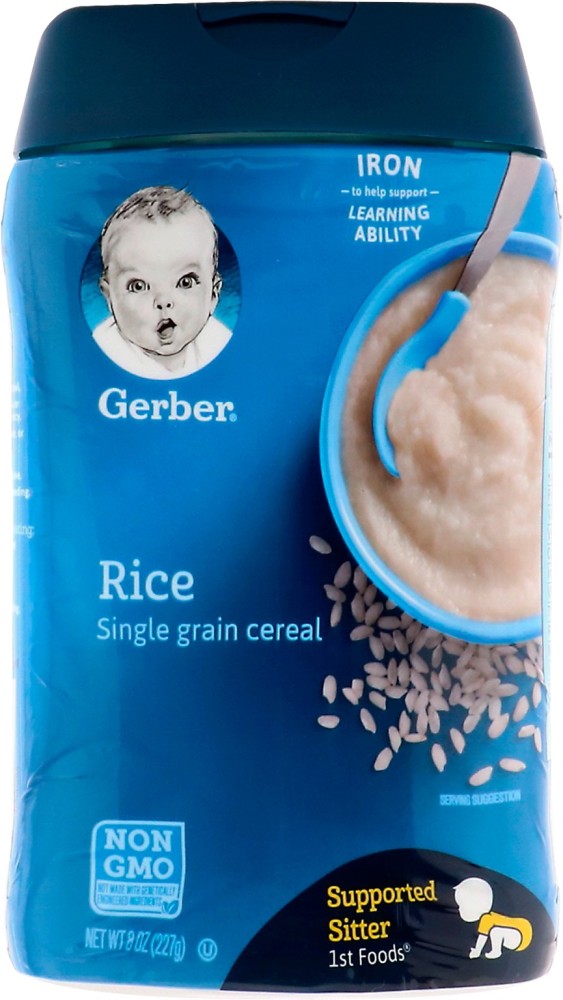 Single Grain Infant Rice Cereal for Babies