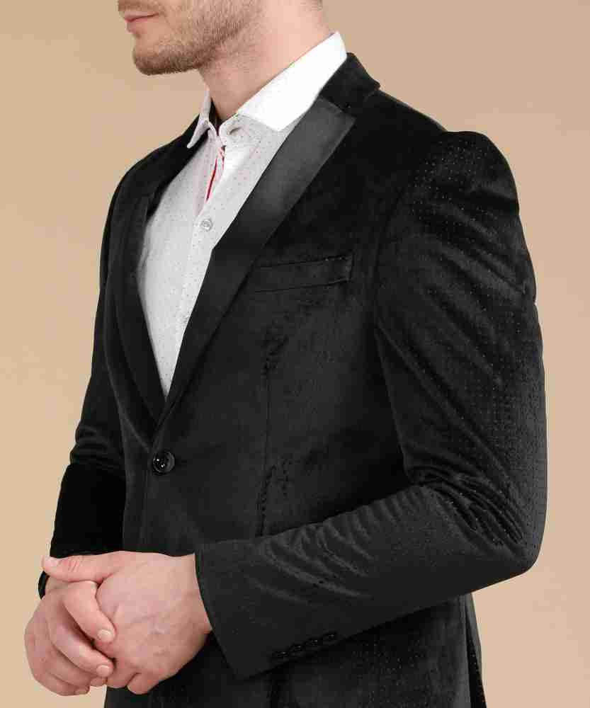 Blackberry velvet clearance blazer