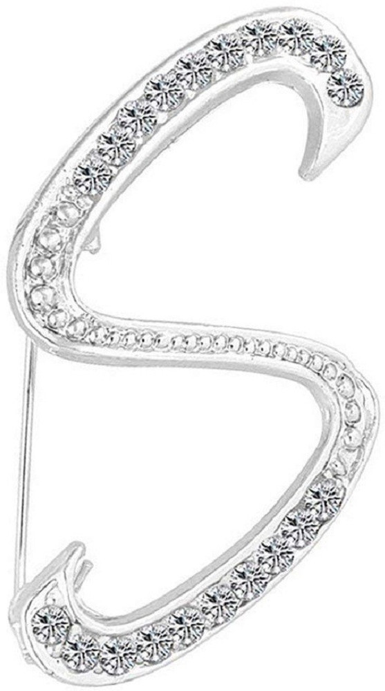 S brooch best sale