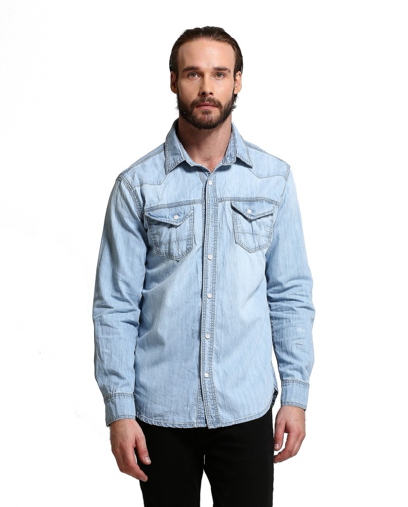 Denim jeans hot sale shirt flipkart