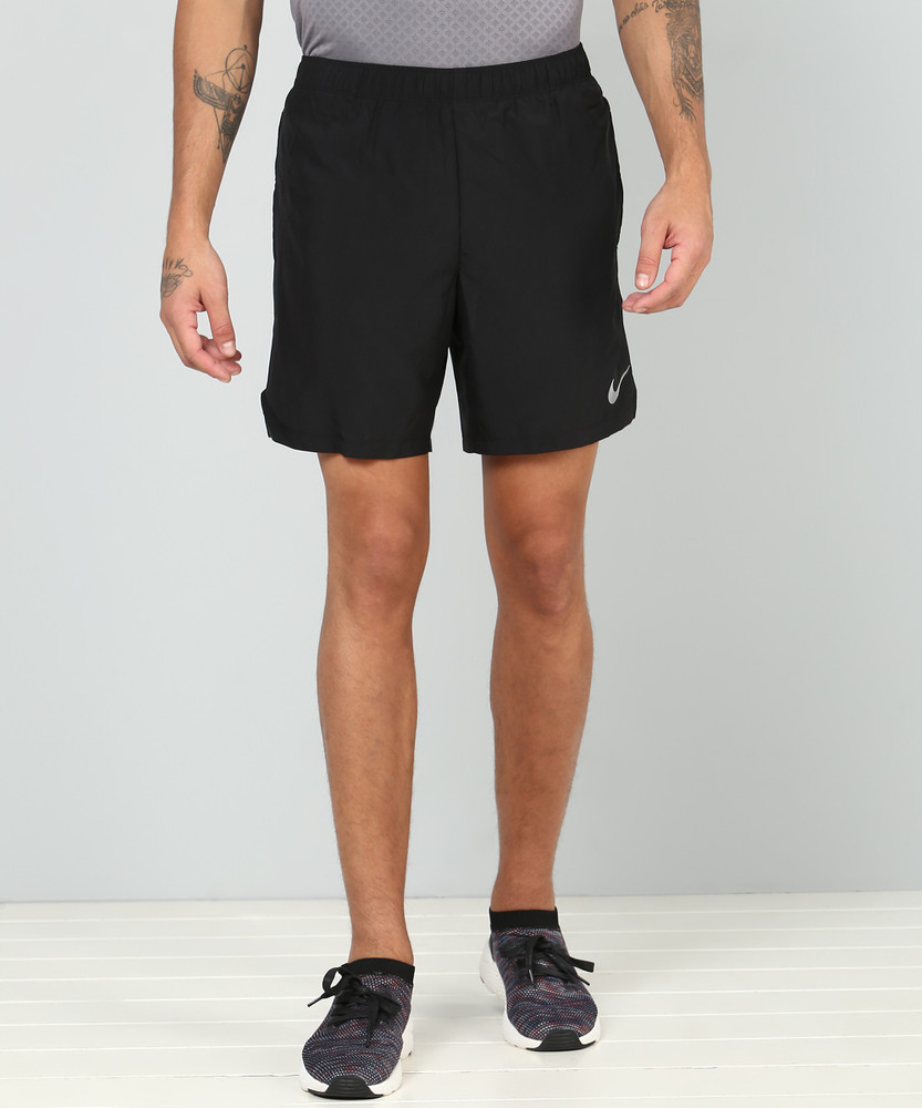 NIKE Solid Men Black Sports Shorts Buy NIKE Solid Men Black