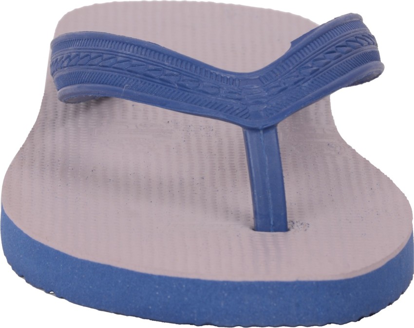 Paragon Men Paragon Men White Blue Hawai Slippers Cushion