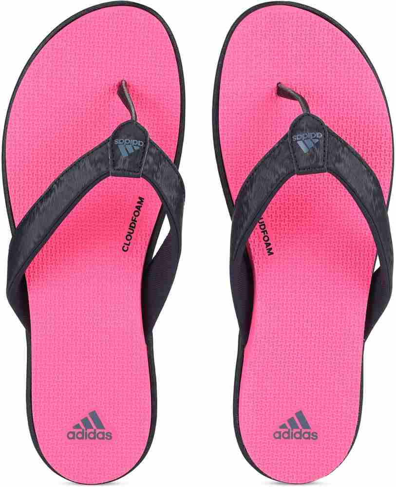 Adidas cloudfoam flip flop discount