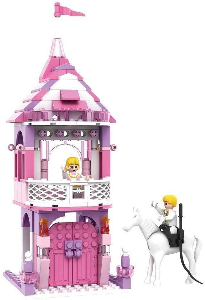 TOYSHINE Princess Castle Tower Building Blocks ABS Plastic