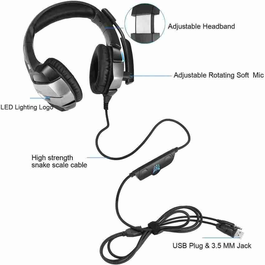 Onikuma K5 N Wired Gaming Headset Price in India Buy Onikuma K5