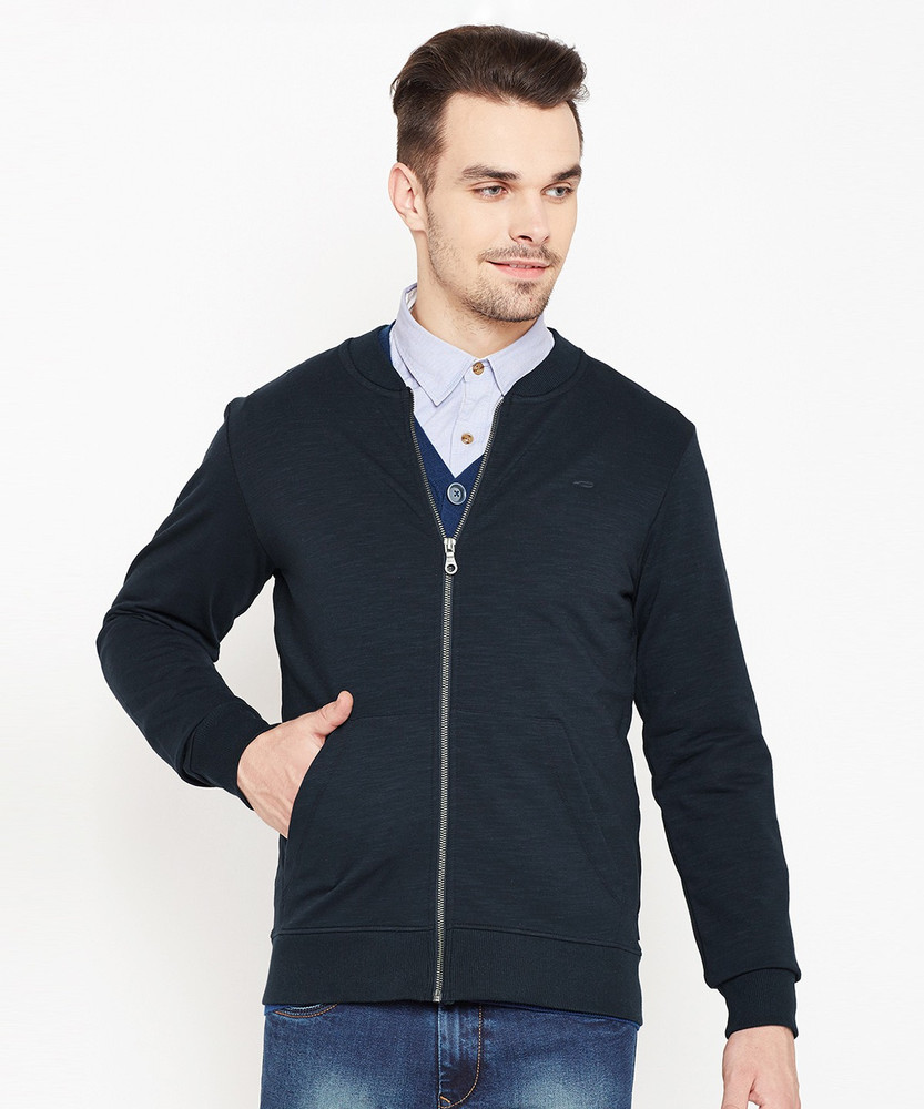 JACK JONES Full Sleeve Solid Men Casual Jacket Buy Blue JACK