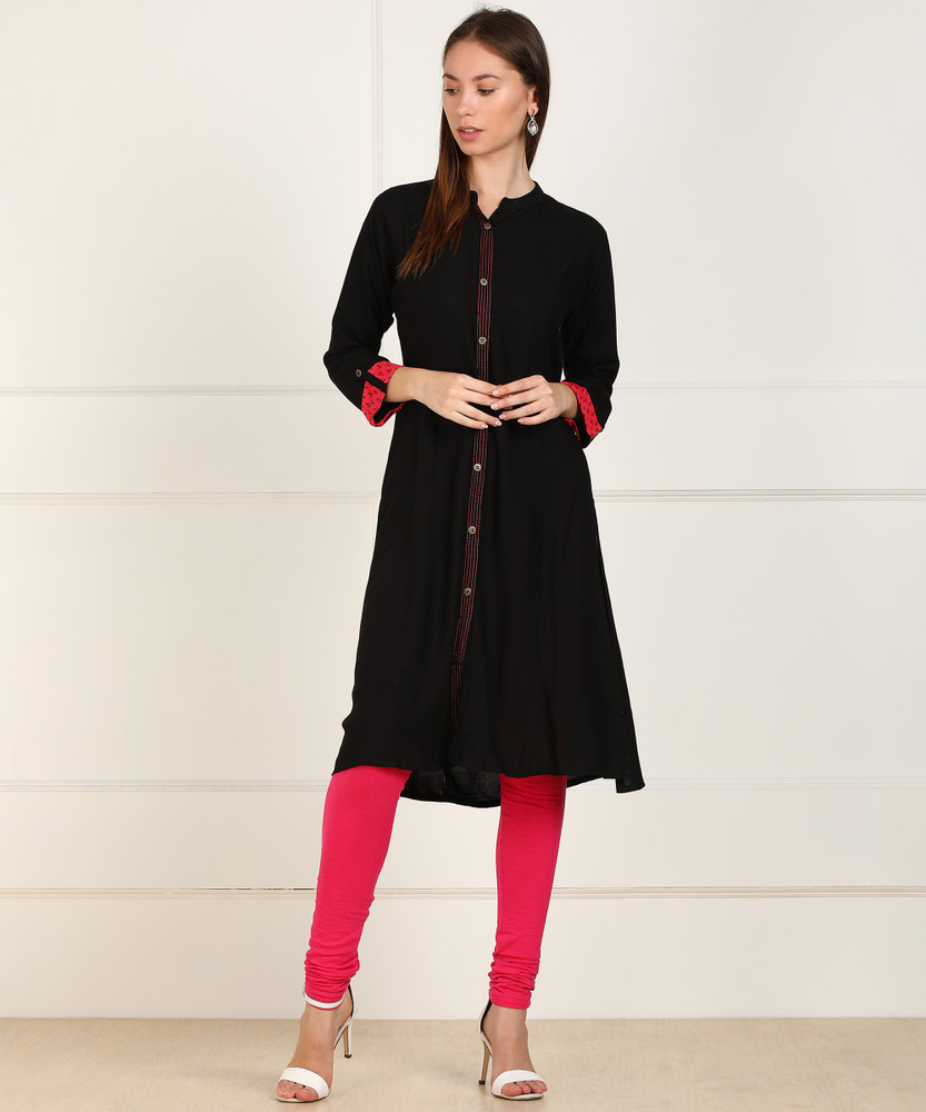 soch Women Solid A line Kurta
