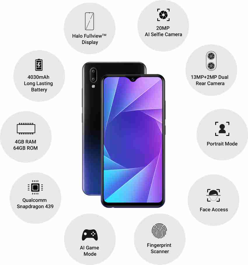 vivo Y95 64 GB Storage 4 GB RAM Online at Best Price On
