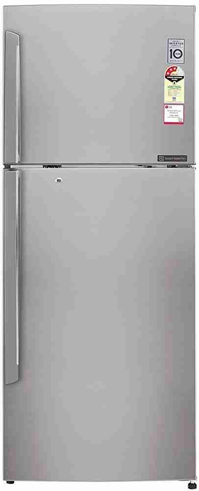 Lg double door fridge 400 litre top