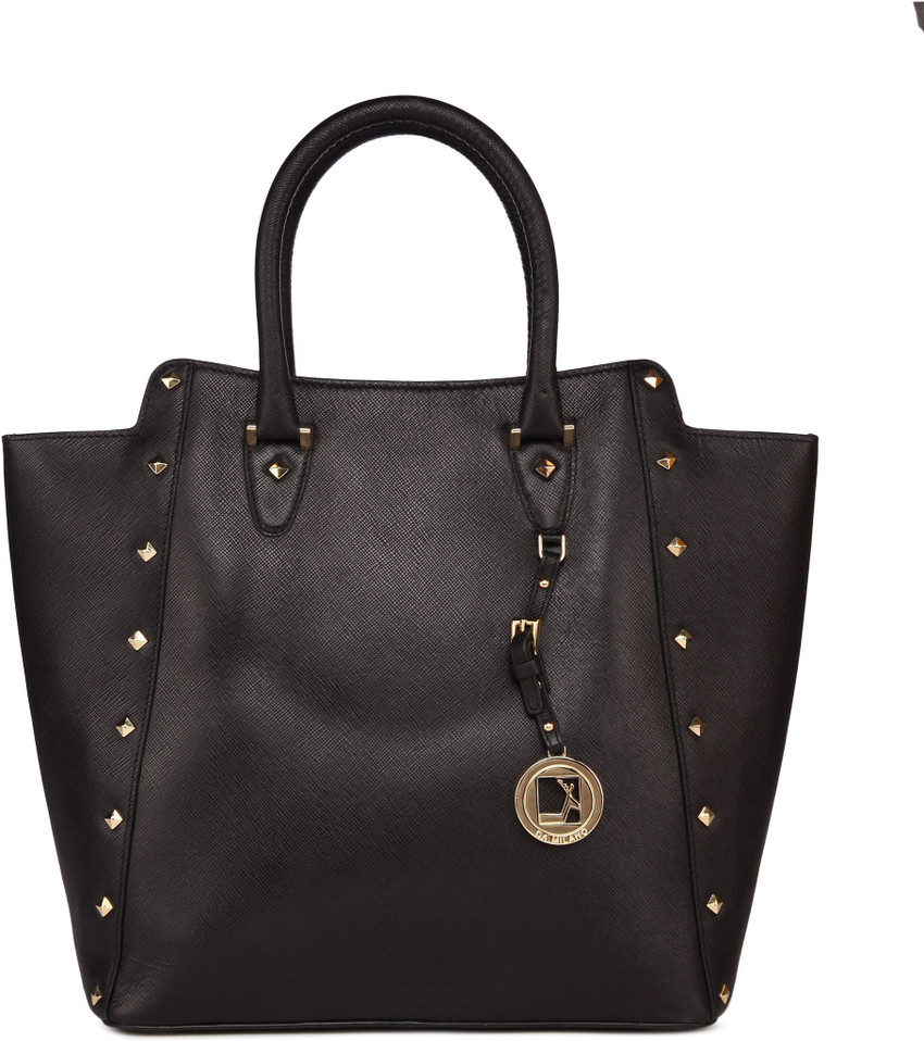 Da Milano Black Sling Bag LB 4160SAFFIANOBLACK BLACK Price in