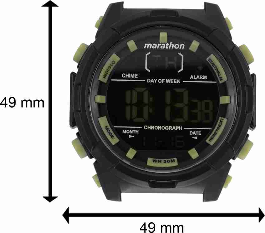 Marathon chrono alarm deals watch