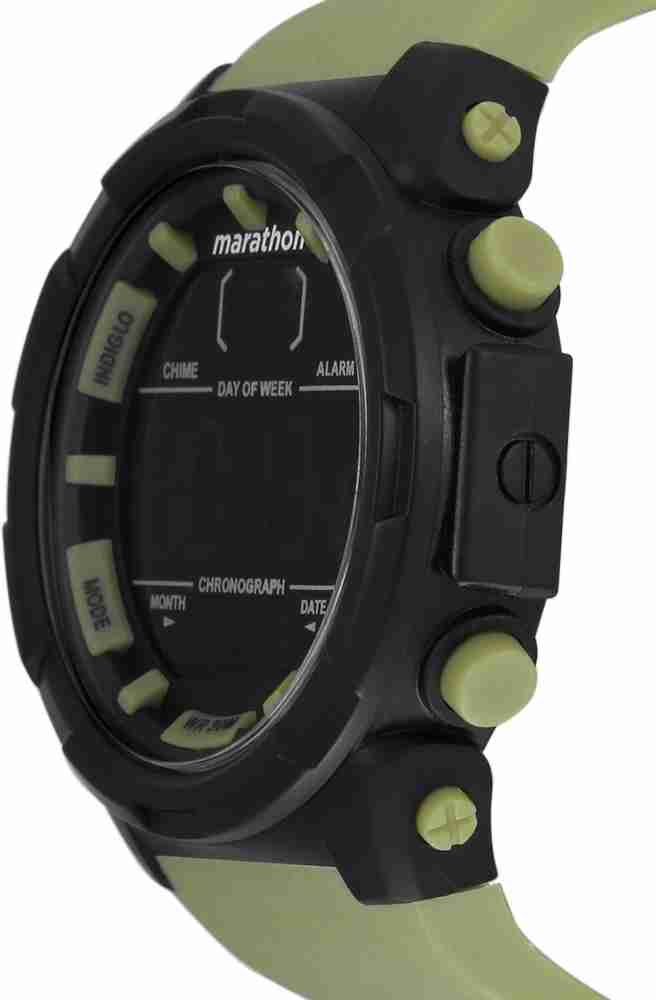 Marathon chrono alarm watch 2025