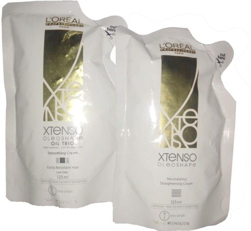 LOreal Xtenso Oleoshape Hair Straightening Cream Review  YouTube